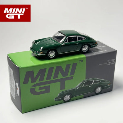 MINI GT 1:64 911 1963 Irish Green Alloy Car Model 560