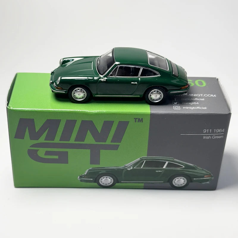 MINI GT 1:64 911 1963 Irish Green Alloy Car Model 560