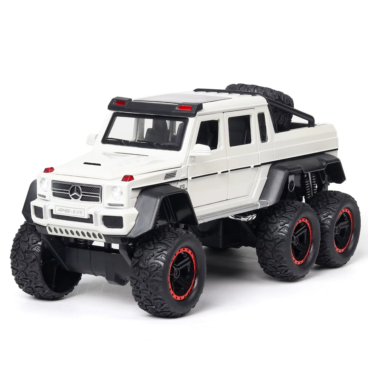 1:22 Toy Car Model Simulation AMG-6X6 G63 Diecast Car Toy Vehicle Door Open Pull Back Car Kids Car Collection Toys Car Gifts