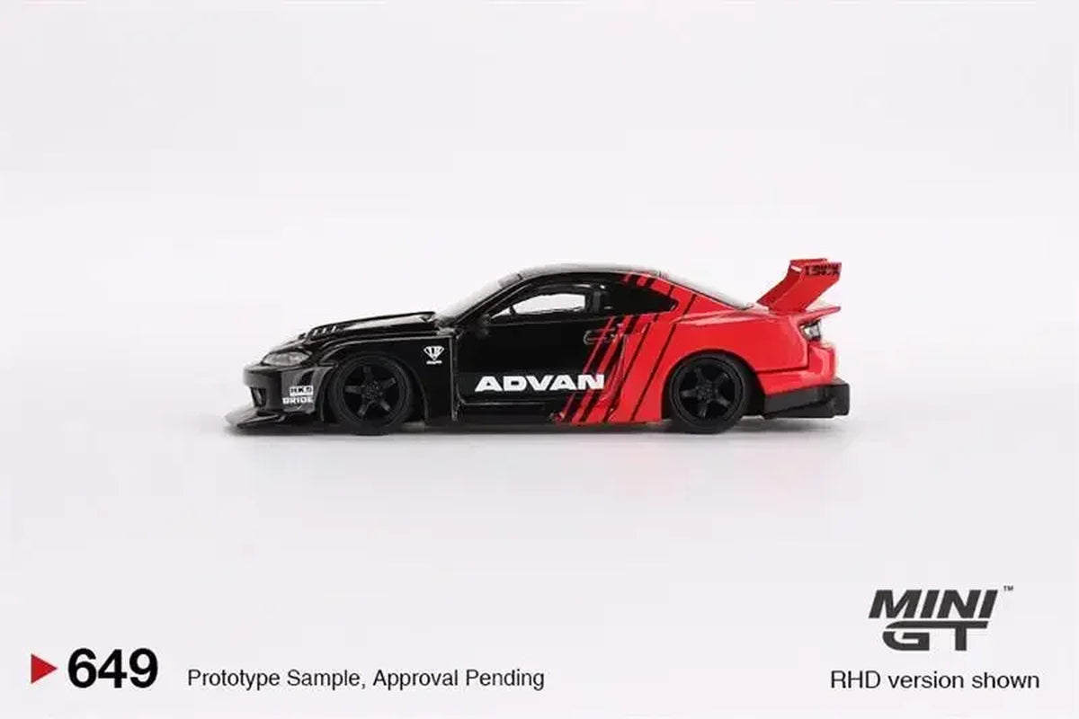 MINI GT 1:64 Lb-Super Silhouette ADVAN RHD Diecast Model Car